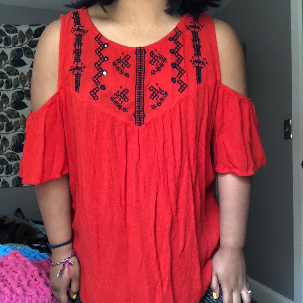 Off the shoulder top